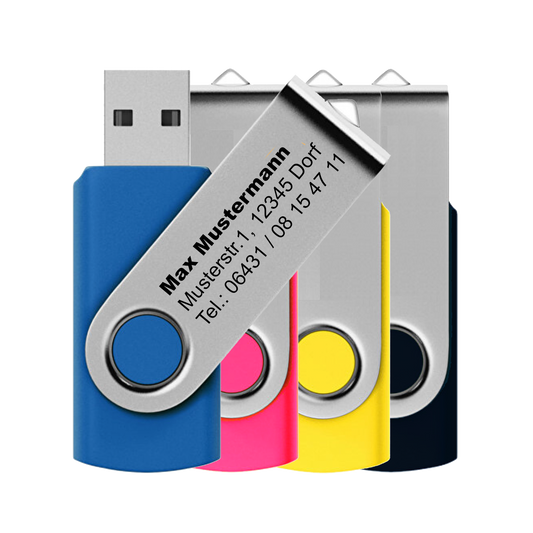 USB Stick Swing, in vielen Farben und Speichergrößen erhältlich