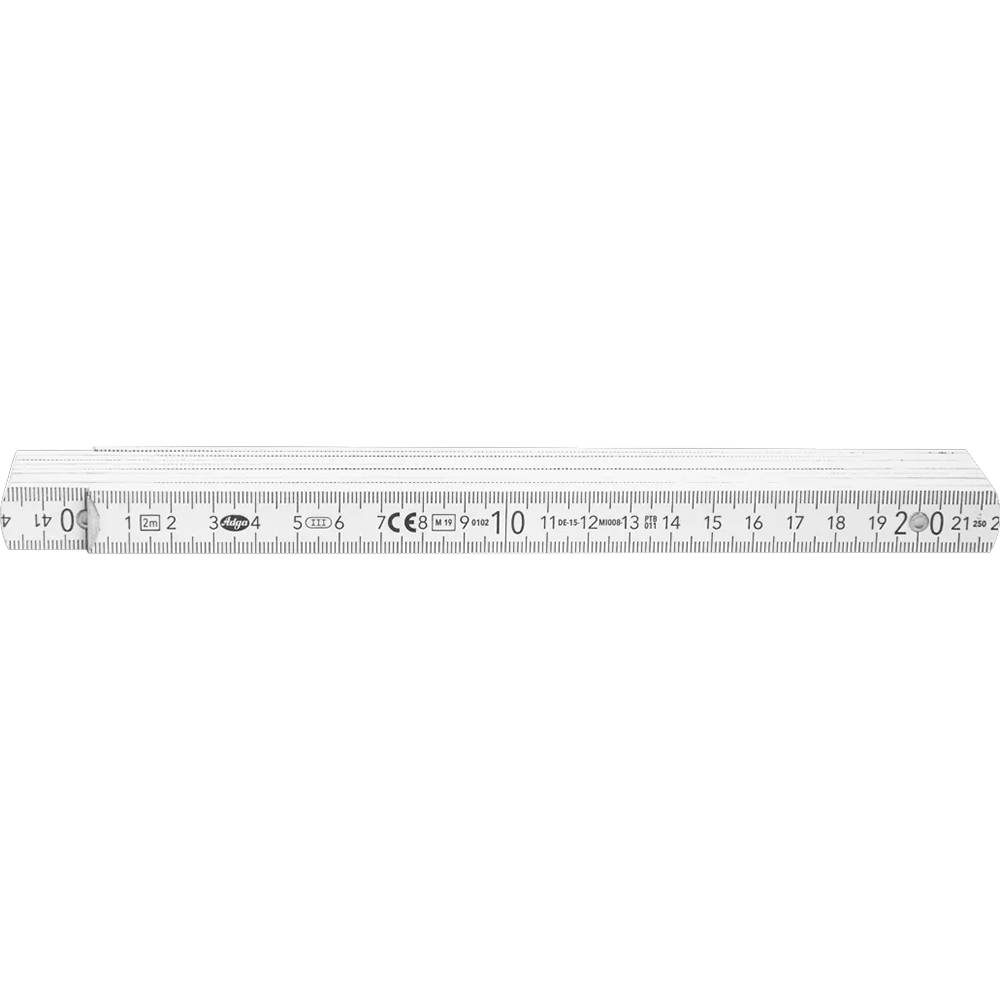 Markenzollstock Adga 250 plus, Der Handwerkerzollstock Made in Germany